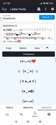 Letter Fonts android App screenshot 6